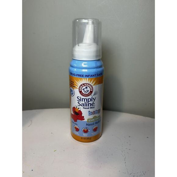 Arm & Hammer Simply Saline Nasal Mist Baby 3.1 Oz - Picture 1 of 3